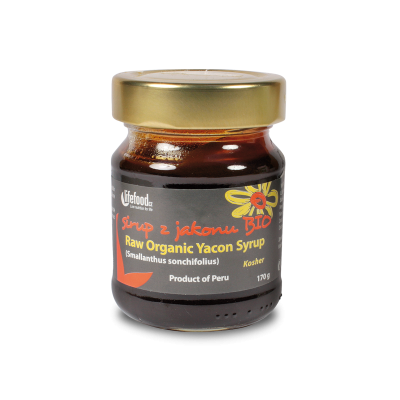 Sirup z jakonu 170g RAW, BIO