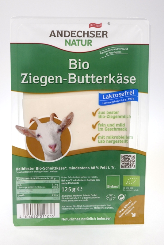 Sýr kozí máslový plátky 100g