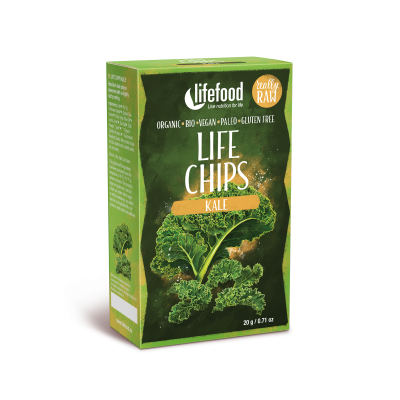Life Chips z kadeřávku 20g RAW, BIO