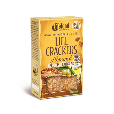 Life crackers Chlebánek 80g RAW, BIO
