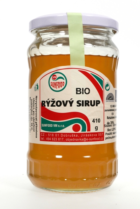 Sirup rýžový 410g BIO
