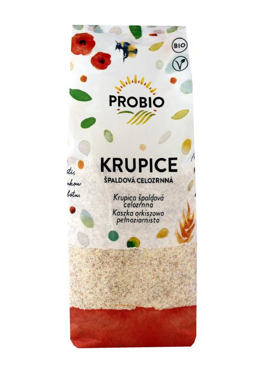 Krupice špaldová celozrnná 400g BIO