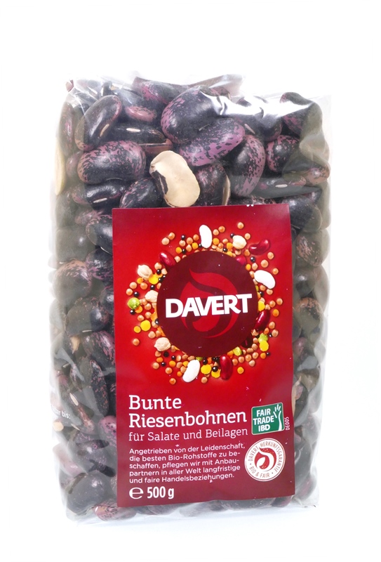 Fazole velká strakatá 500g BIO