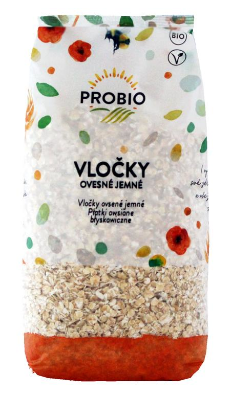 Vločky ovesné jemné 500g BIO