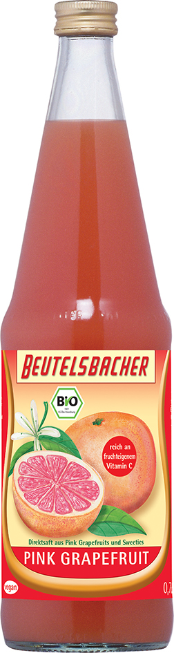 Šťáva grep růžový 700ml BIO