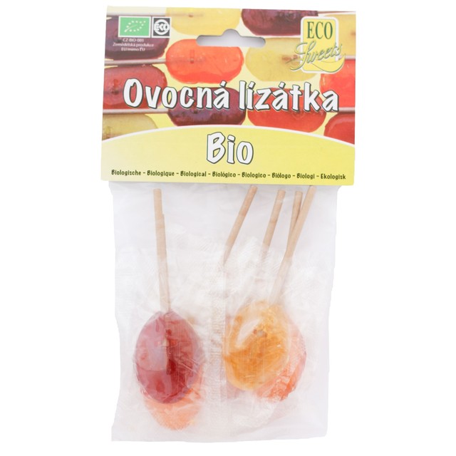 Lízátka ovocná 50g BIO