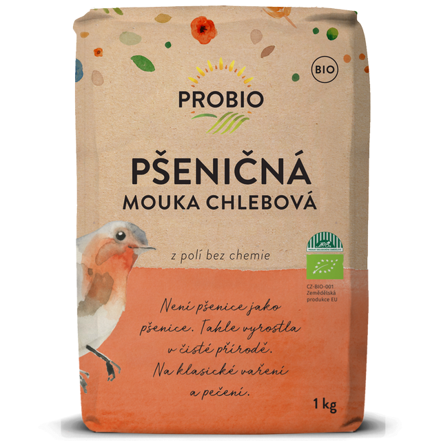 Mouka pšeničná chlebová 1kg BIO
