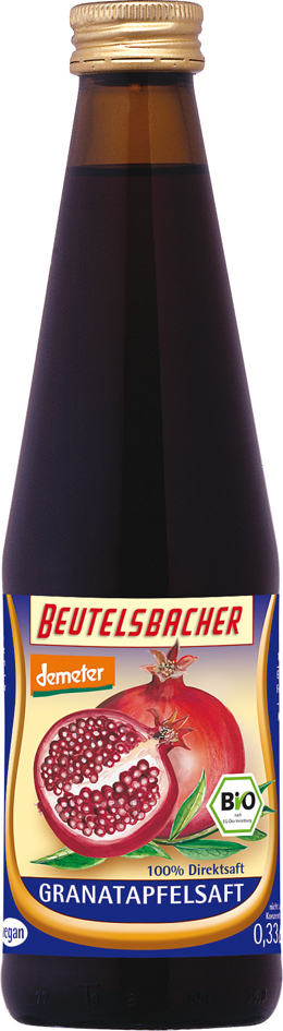 Šťáva z granátového jablka 330ml DEMETER