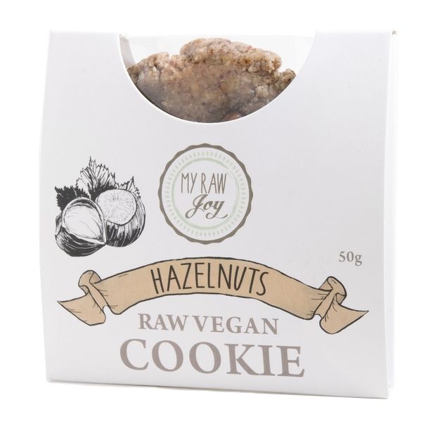 Cookie Lískový oříšek 50g BIO, RAW
