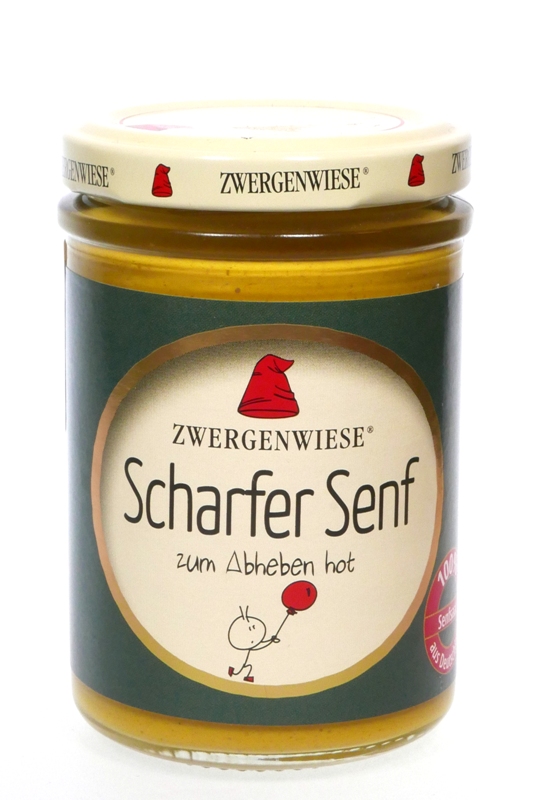 Hořčice ostrá 160ml BIO