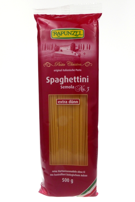 Spaghettini 500g BIO