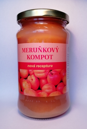 Kompot meruňkový 350g BIO