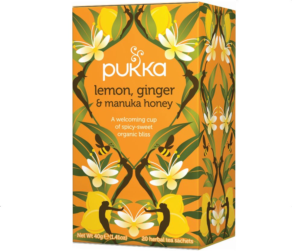 Citrón, zázvor, Manuka 20x2g BIO 