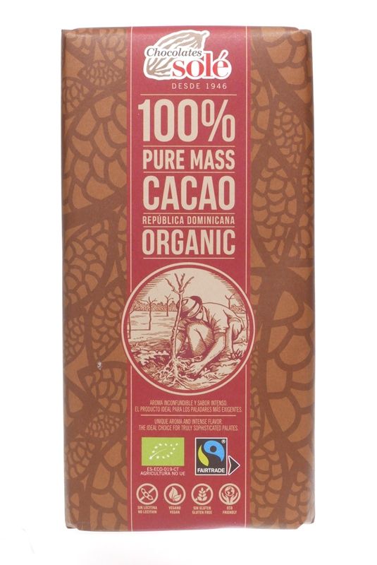 Tabulka 100% (Kakaová hmota) 100g BIO