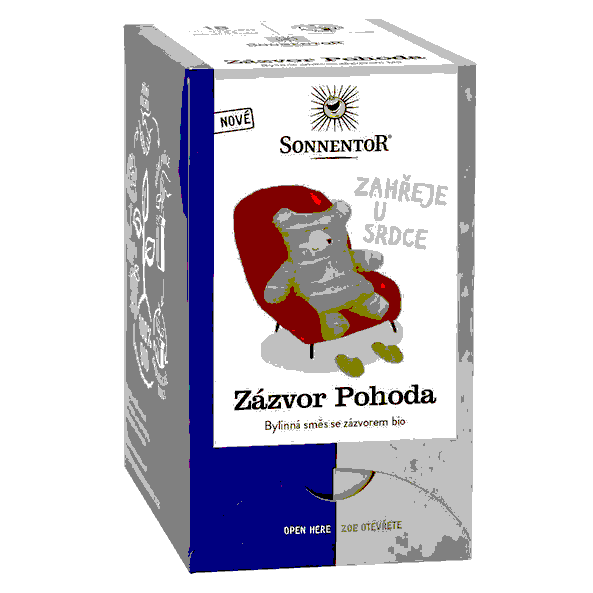 Zázvor Pohoda 32,4g BIO sáčky