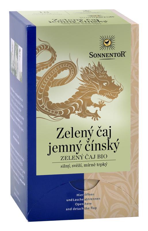 Čaj zelený čínský 27g 18 sáčků v přebalu