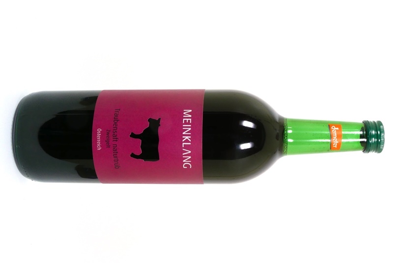 Šťáva z modrých hroznů Zweigeltrebe 1l DEMETER