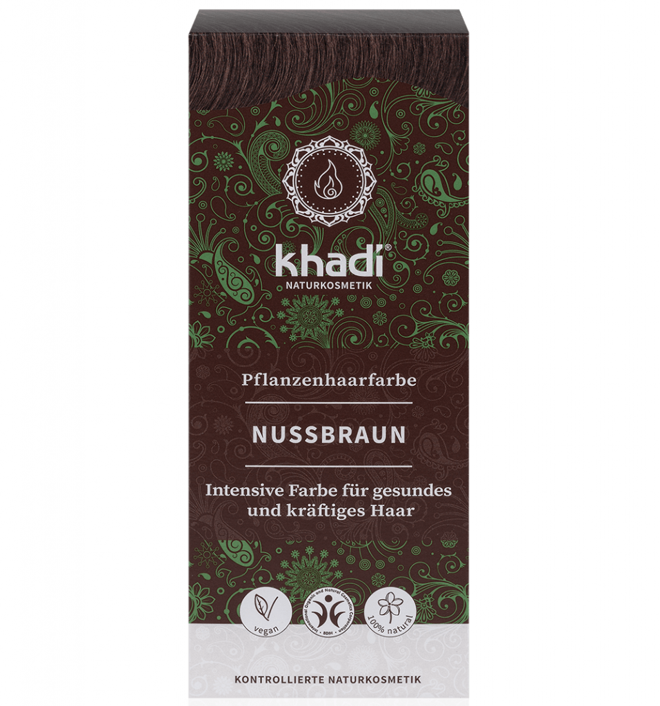 Barva oříškově hnědá 100g