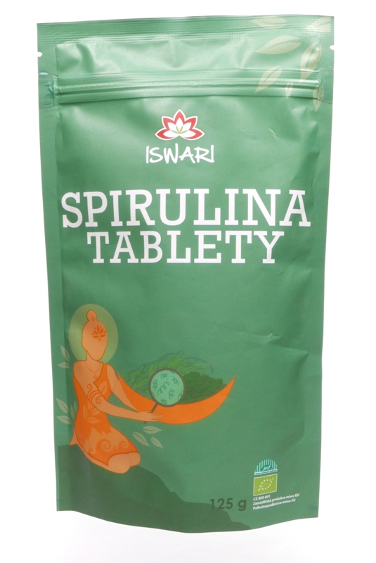 Spirulina tablety 125g BIO