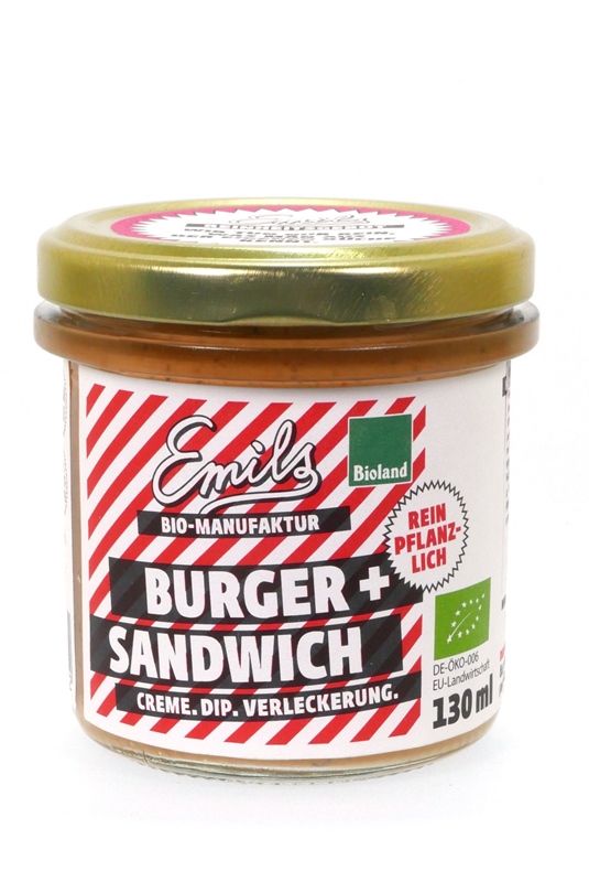 Omáčka do burgeru/sendviče 130ml BIO