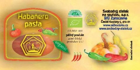 Habanero pasta 130ml BIO