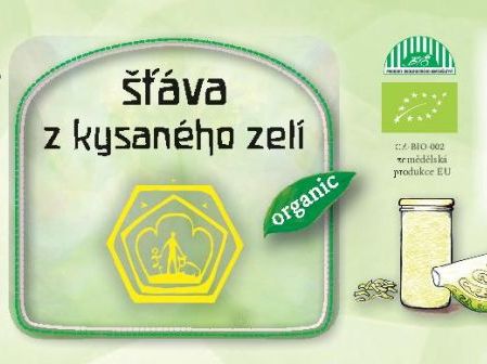 Šťáva z kysaného zelí 300ml BIO