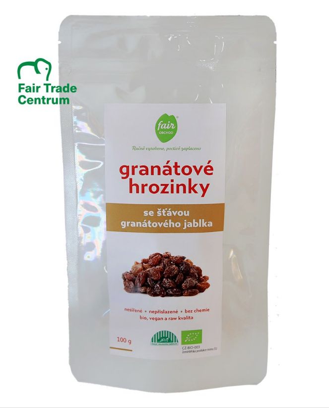 Rozinky granátové 100g BIO