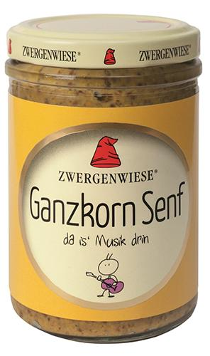 Hořčice s celými zrny 160ml BIO