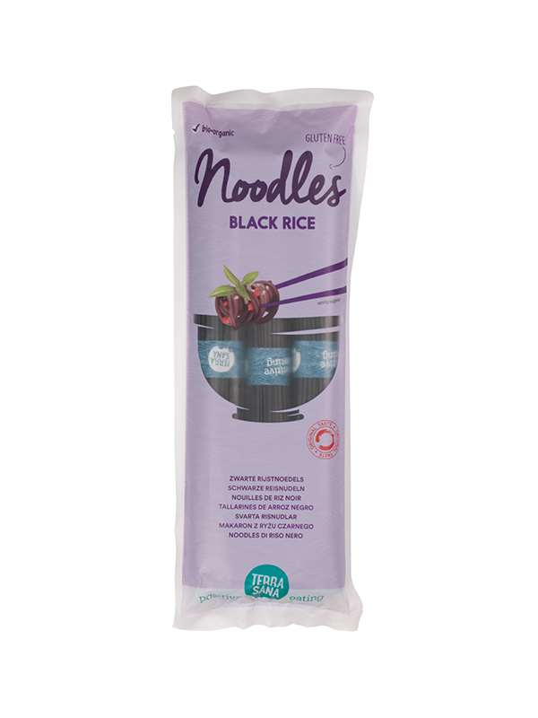 Nudle z černé rýže 250g BIO