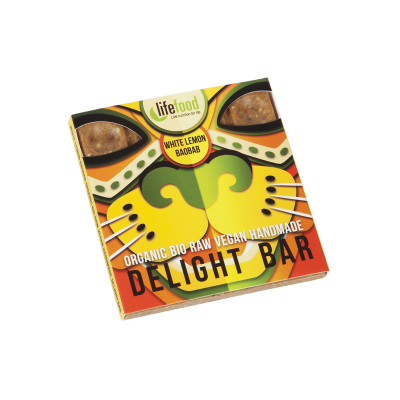 Tabulka bílá citron+baobab 35g, RAW? BIO