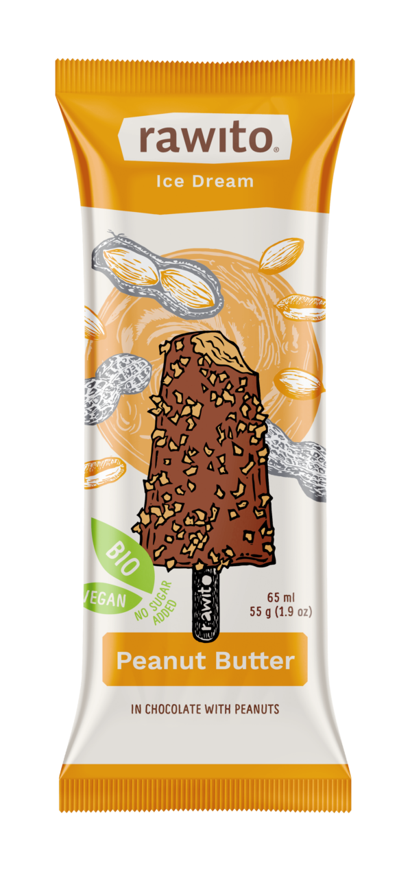 Rawito arašídový nanuk 65ml(55g) RAW, BIO