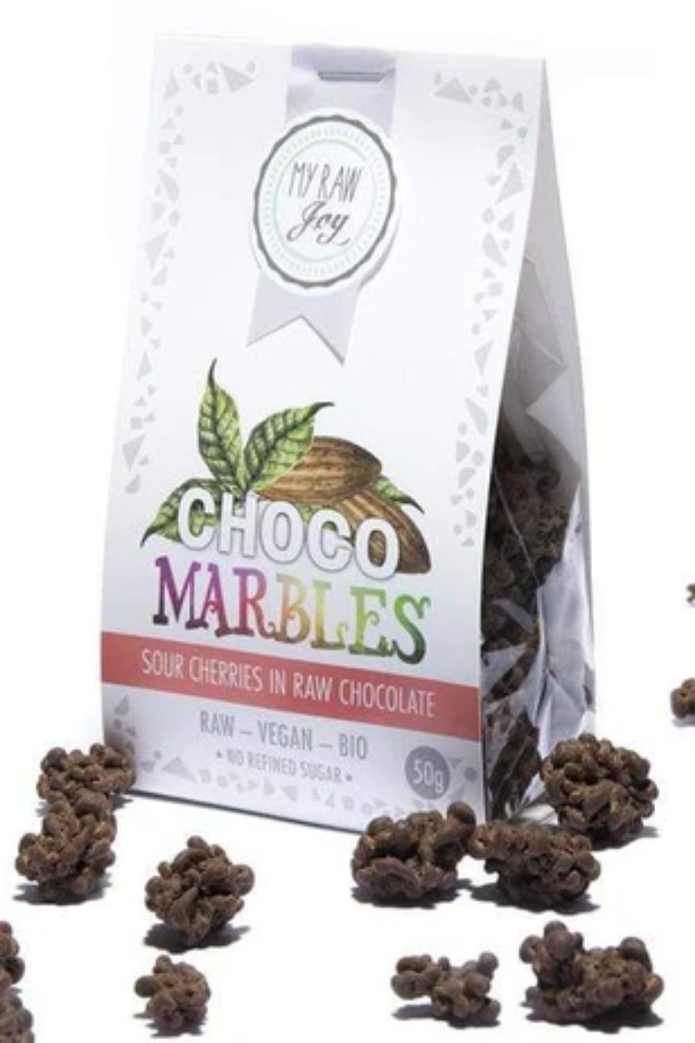 Višně v čokoládě 50g BIO, RAW