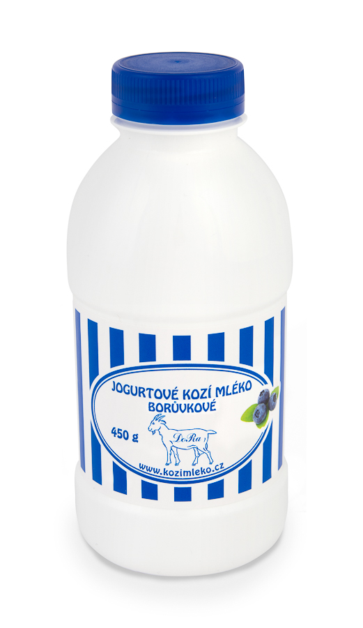 Kozí mléko jogurt. borůvka 450g