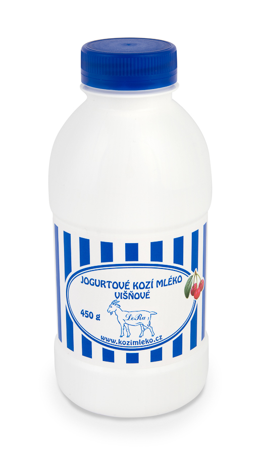 Kozí mléko jogurt.višeň 450g